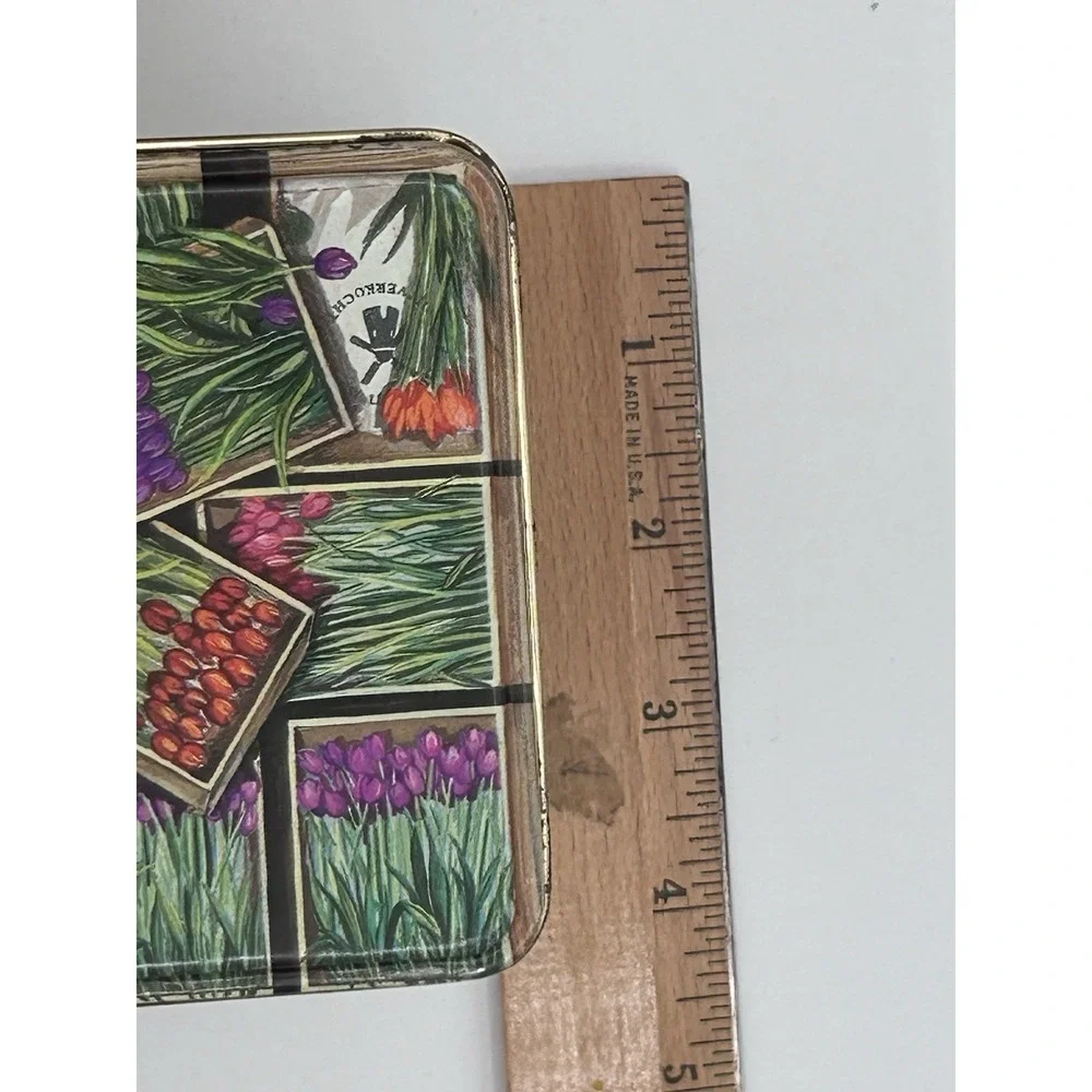 3 Vintage Tins European Market‎ Trucks Holland Tulips Greece France Decor